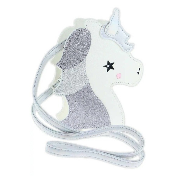 CAPELLI NEW YORK Glitter Unicorn Crossbody Bag - Picture 3 of 3